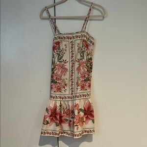 SHEIN Pink and White Fabric